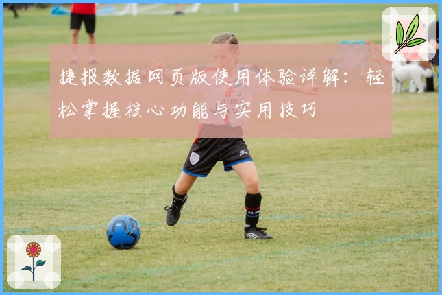 捷报数据网页版使用体验详解：轻松掌握核心功能与实用技巧